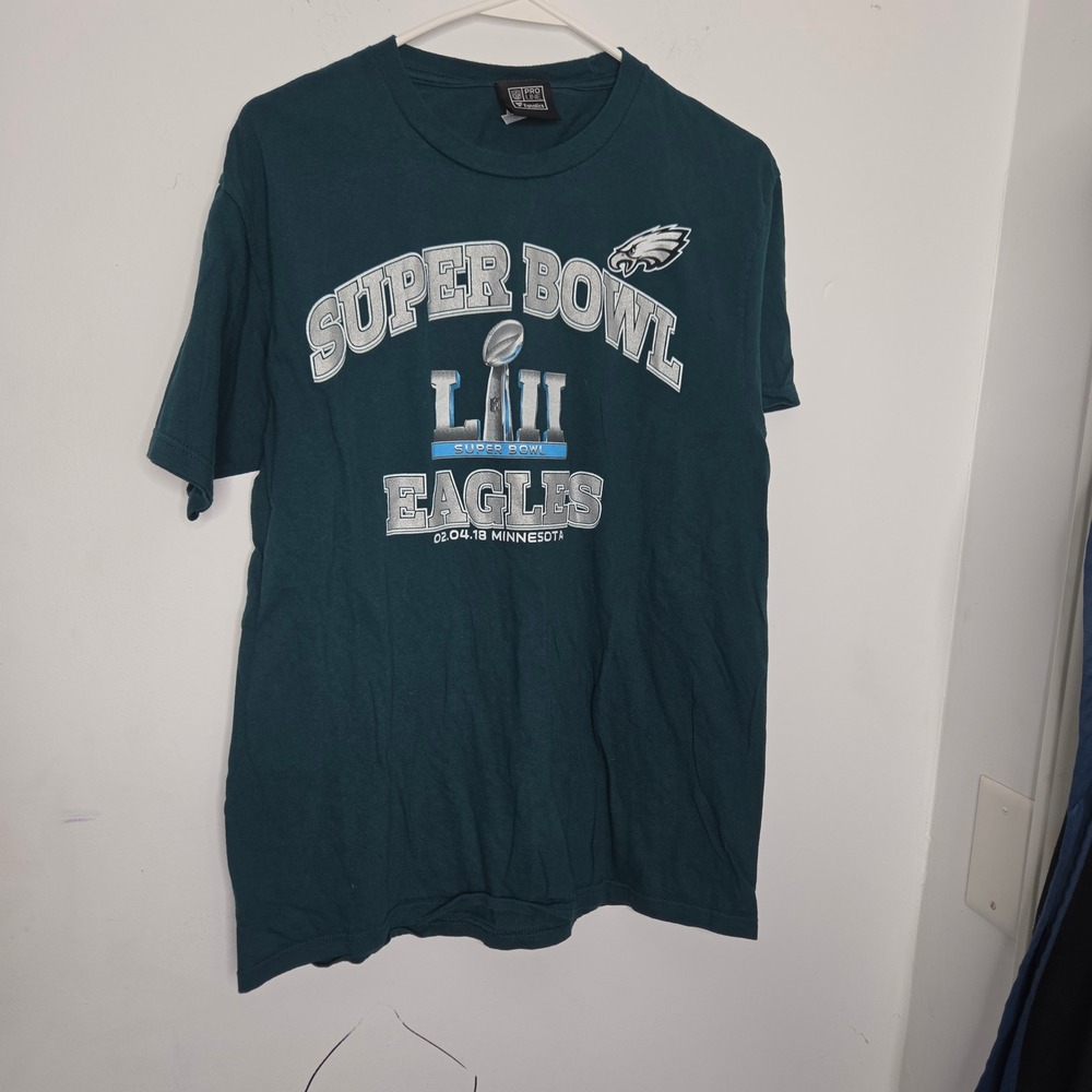 Fanatics Pro Lineโ Mens Philadelphia Eagles Super Bowl LII Champions T-Shirt M